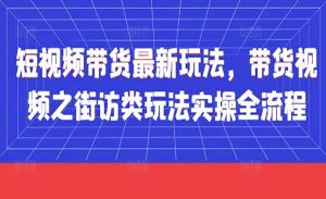 街访类带货视频-网创联盟