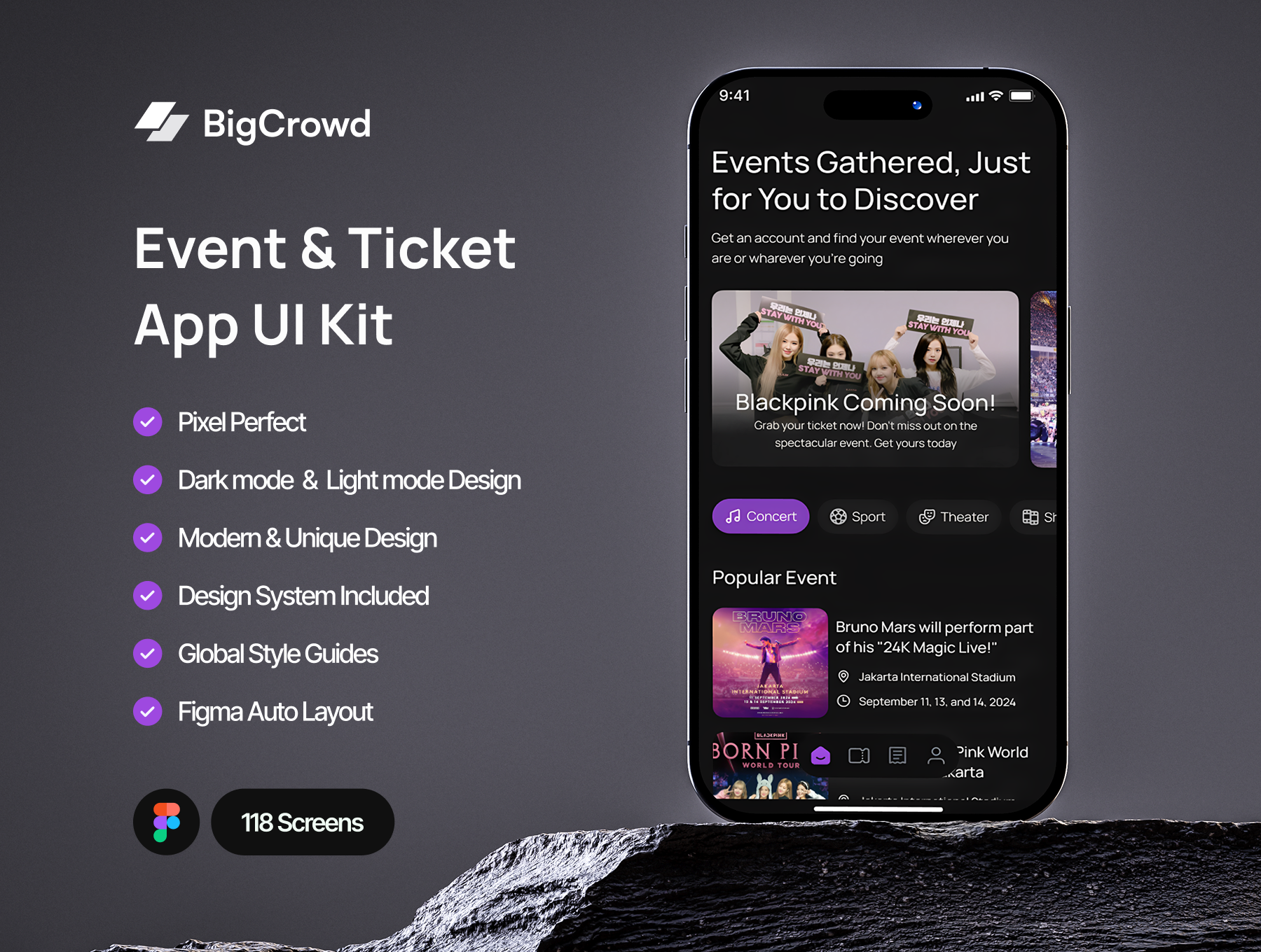 BigCrowd – 活动和票务应用程序-网创联盟